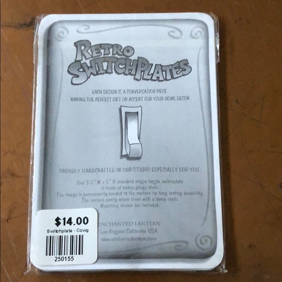 Cowgirl Light switch cover. - Picture 3 of 4